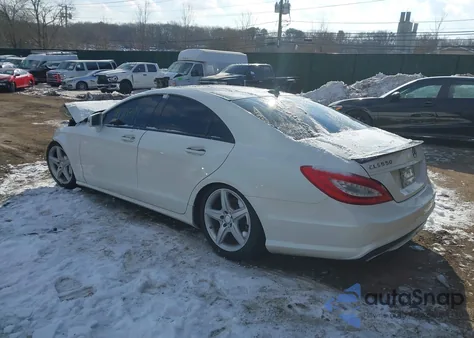 2014 Mercedes-Benz Cls 550 4Matic z USA, uszkodzony, nr VIN WDDLJ9BB2EA110925